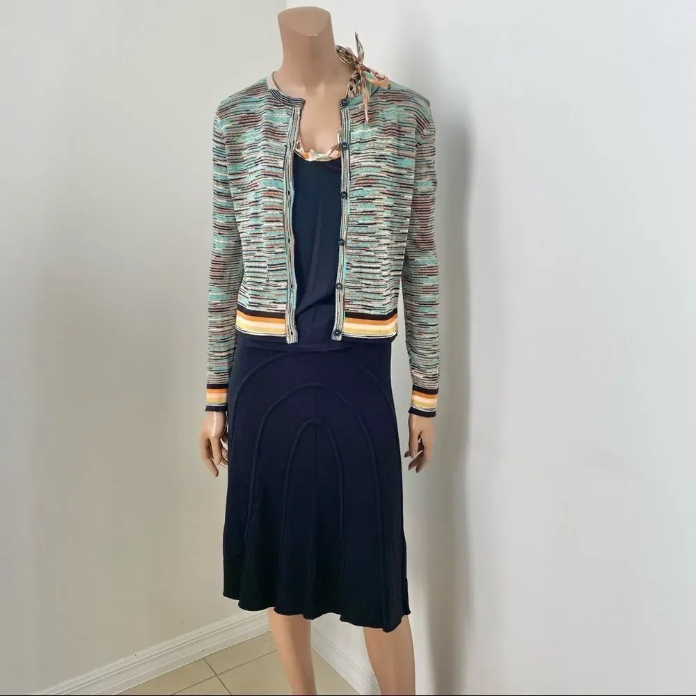MISSONI  3 pieces set: top, skirt & cardigan set S